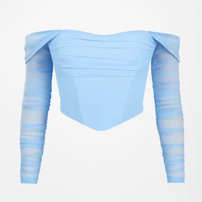 Bustiera femei jeans