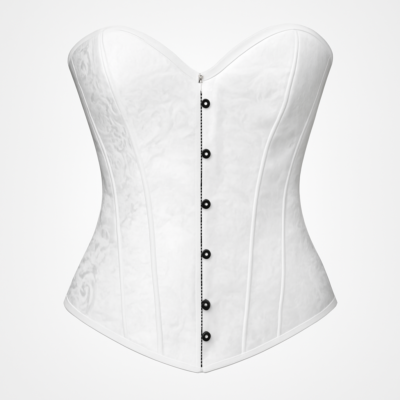 Corset Bustiera alba