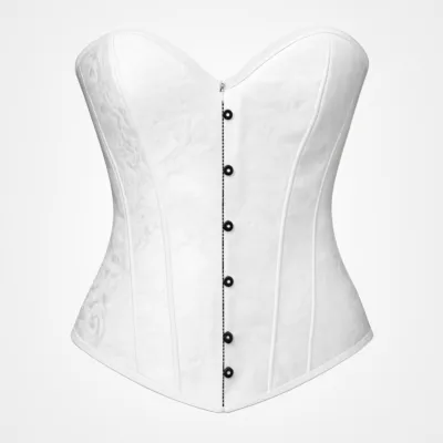 Corset Bustiera alba