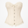 Corset de dantelă bustier xs white