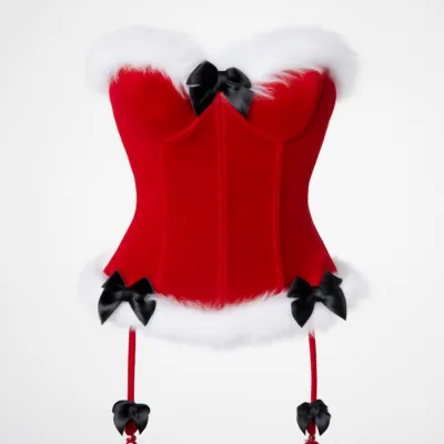 Corset de Crăciun xs blue
