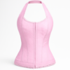 Bustiere corset roz pudră coloana lombara