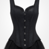Corset negru elegant