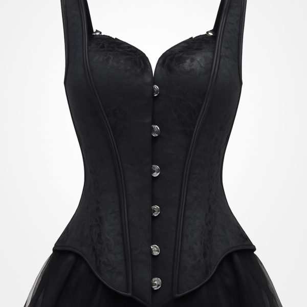 Corset negru elegant