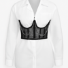 Curea elastică neagră pentru corset