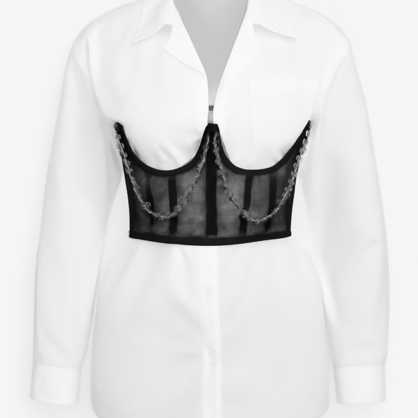 Curea elastică neagră pentru corset