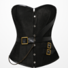 Corset negru steampunk
