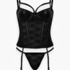 Body suit sexy din piele