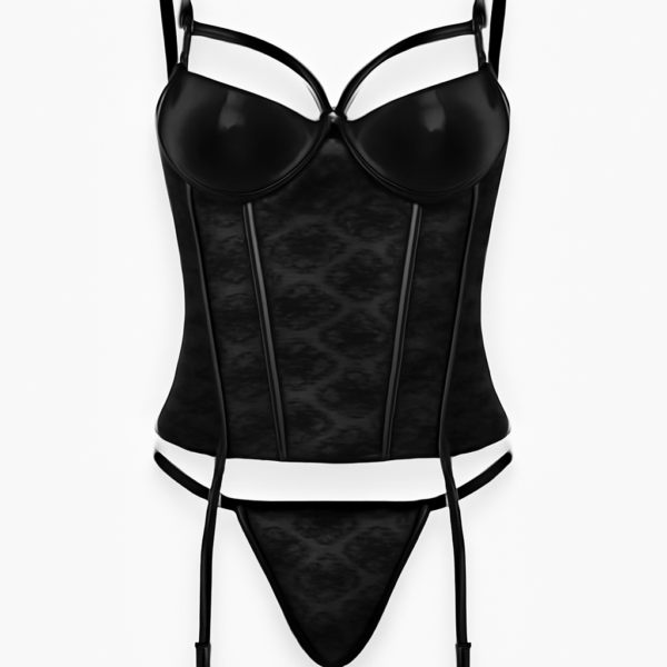 Body suit sexy din piele