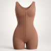 Body modelator skims satin