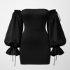 Corset cu maneci bufante