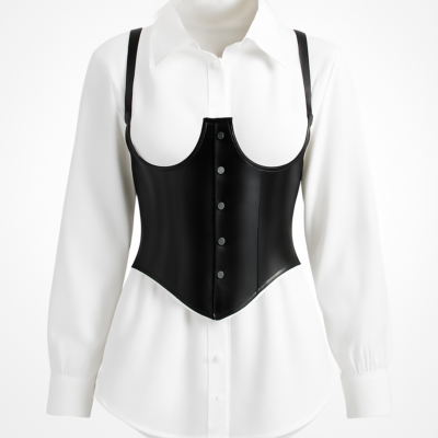 Corset elegant cu bretele