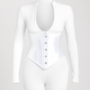 Corset alb pentru talie lombar tip lombostat