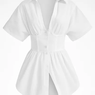 ai-product-12176 Cureaua neagră din piele artificială pentru corset